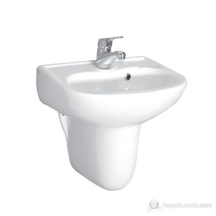 Buy Ece Dl Semi Pedestal Wash Basin 45cm On Lane7 Ng